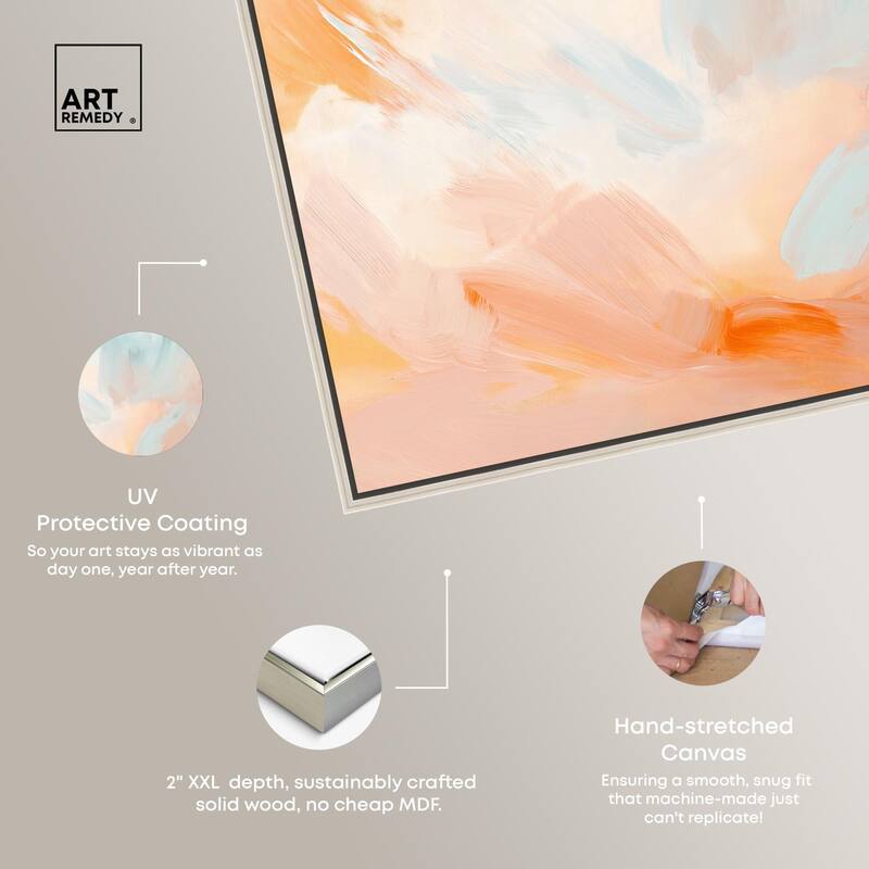 Sunrise Palette I Canvas by Art Remedy