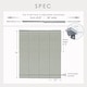 preview thumbnail 9 of 77, GoDear Design 99.99% Blackout & Sheer Natural Woven Adjustable Sliding Panel Track Blinds, Vertical Blinds, 45.8"- 86" W x 96" L
