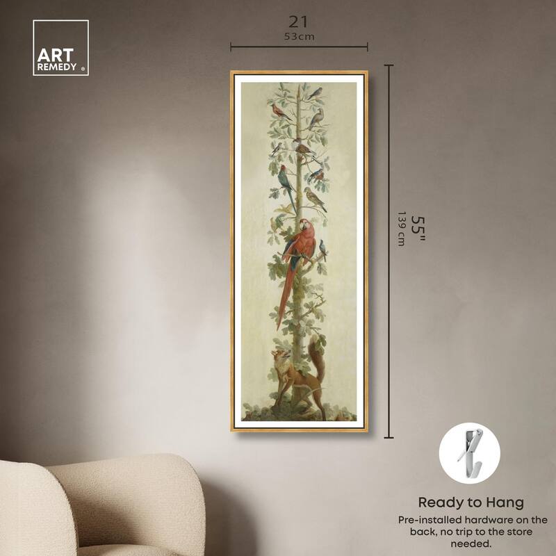 Fox and Papagayo Panoramic Canvas by Art Remedy