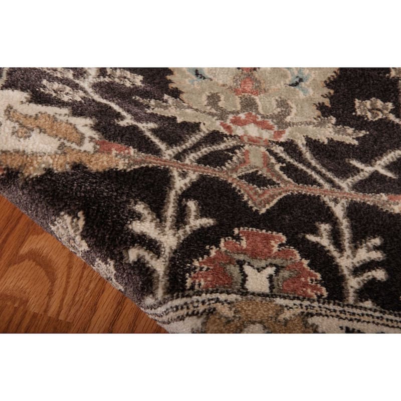 Nourison Walden Traditional Persian Floral Bordered Area Rug