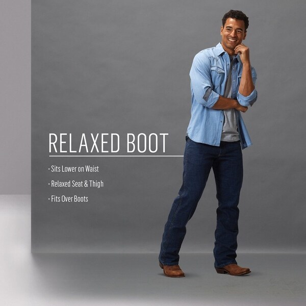 wrangler men's retro relaxed fit boot cut jean