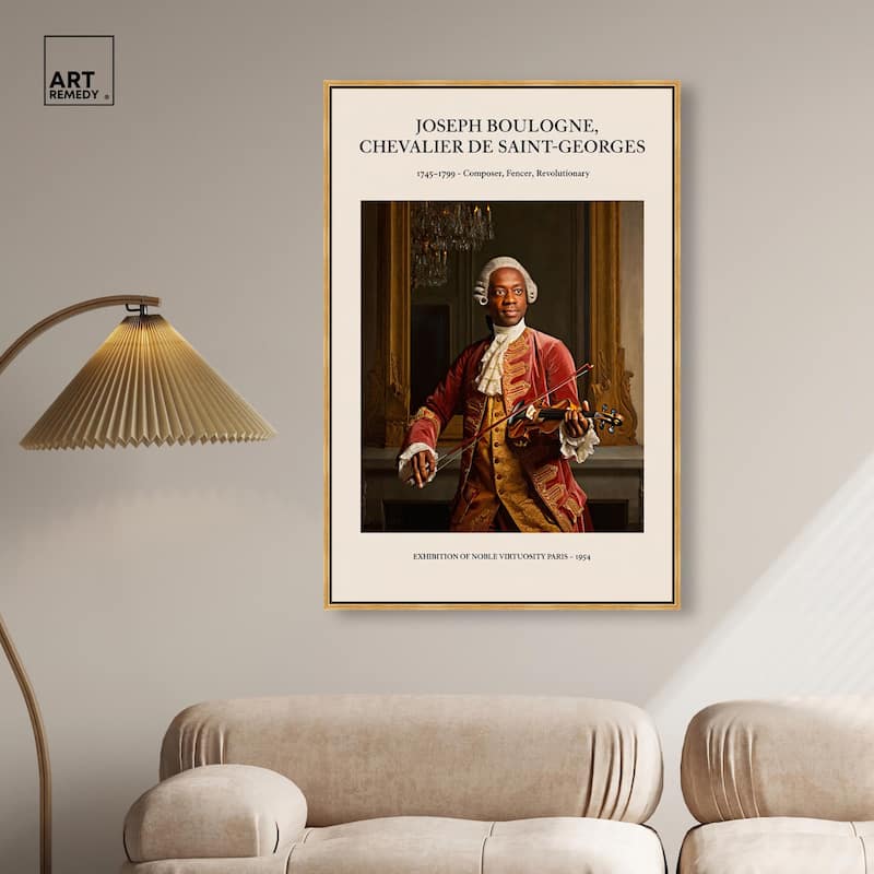 Noble Virtuosity Canvas by Art Remedy
