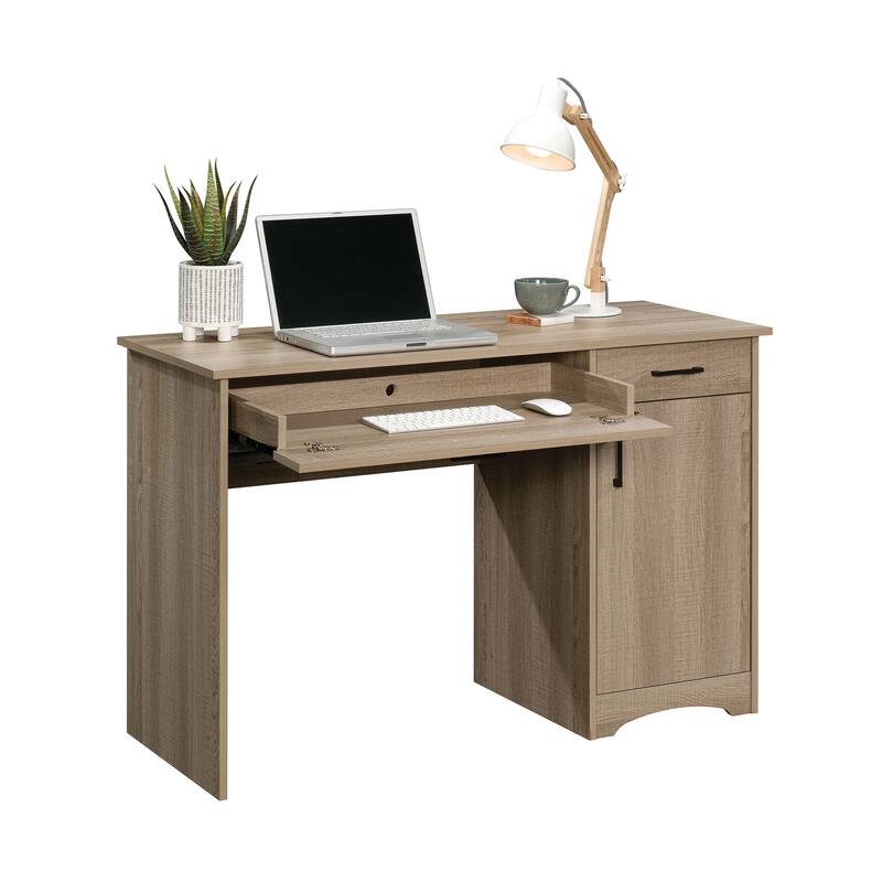 Wood Computer Desk with Multifunctional Storage