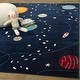 preview thumbnail 8 of 7, Mod-Tod Space Explorer Kids Area Rug 3'11" x 5'7" - Rectangle