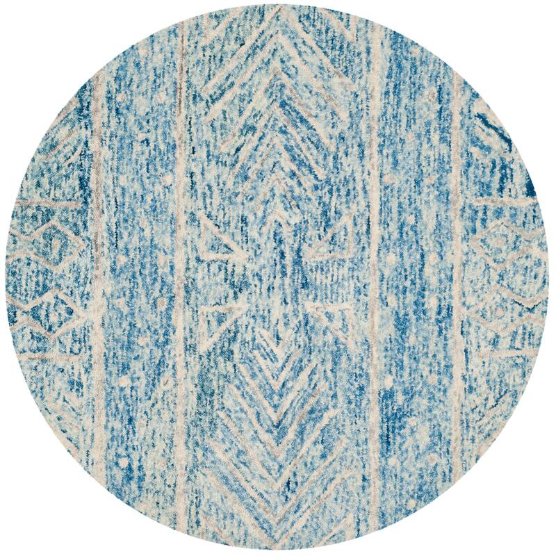 SAFAVIEH Handmade Chatham Vineta Modern Wool Rug