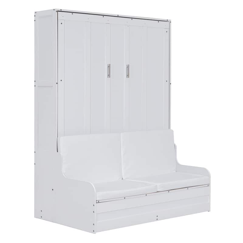 Queen Size Murphy Bed Wall Bed with Cushion