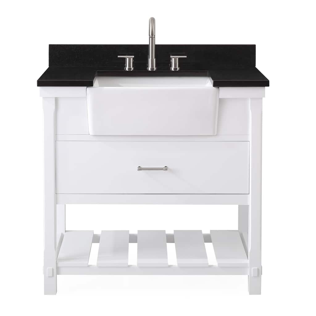 36-Inches Kendia Farmhouse Sink Bathroom Vanity