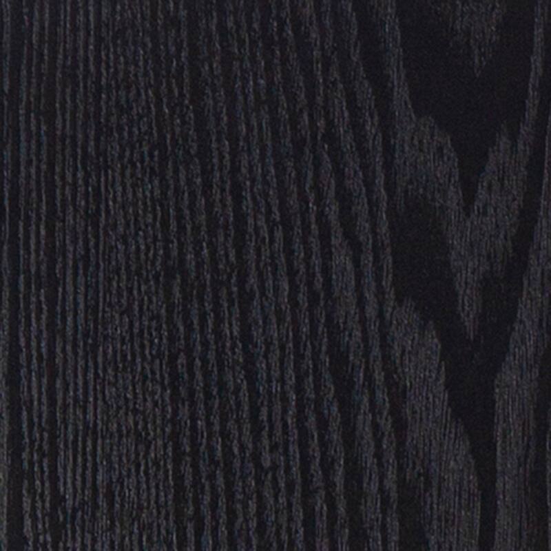 Meleane Contemporary Black Wood Wall Panel (Set of 3)