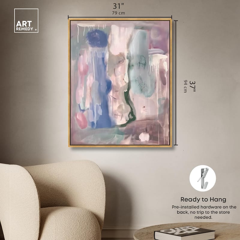 Silk and Satin II Canvas by Art Remedy