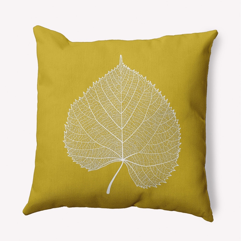 Leaf Study Accent Pillow
