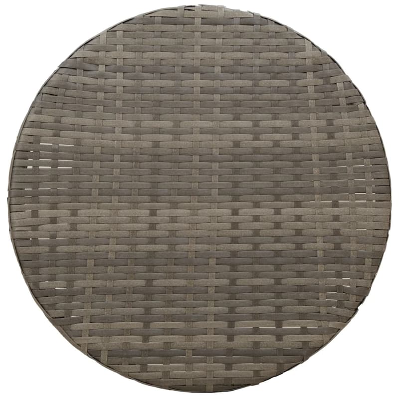 vidaXL Bistro Set Beige/Black/Brown/Grey - 23.2 x 22.0 x 36.2