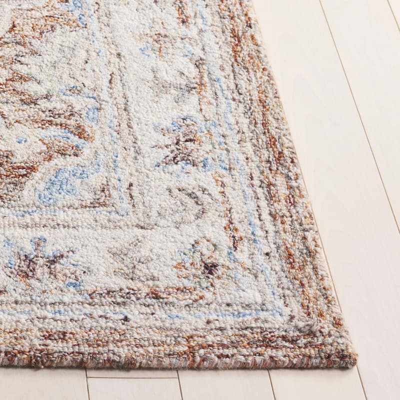 SAFAVIEH Handmade Metro Feta Wool Rug
