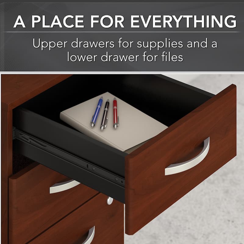 Bush Business Furniture Studio C 3 Drawer Storage File Cabinet