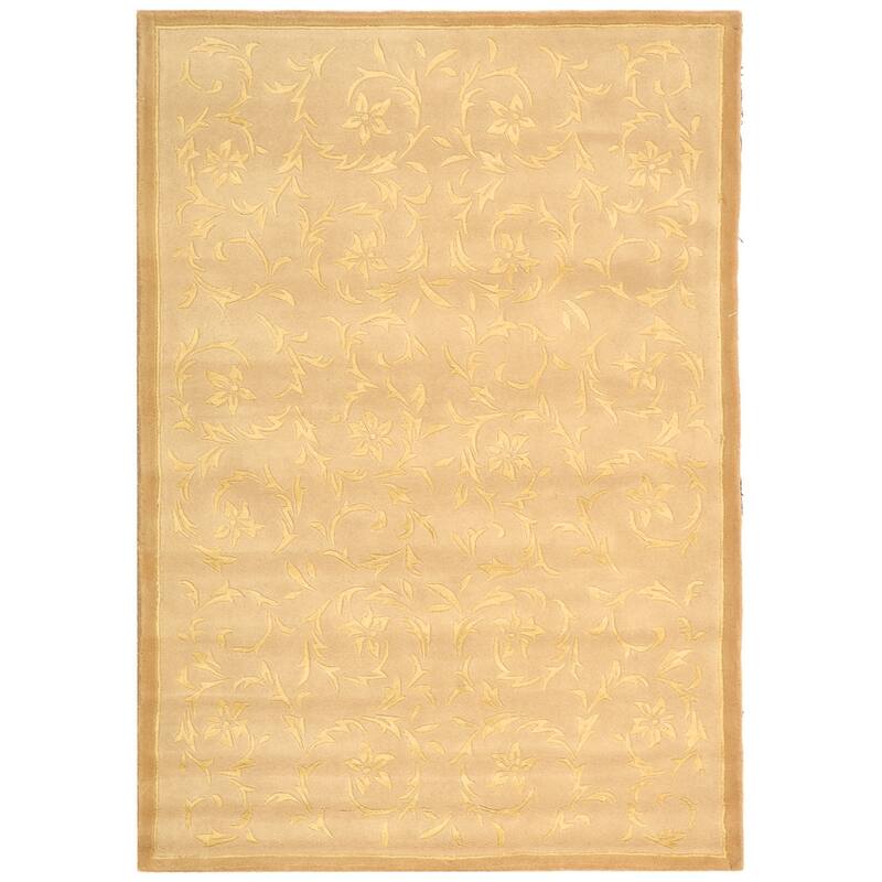 SAFAVIEH Handmade French Tapis Csenge Shabby Chic Oriental Scrolls - 6' x 9' - Assorted