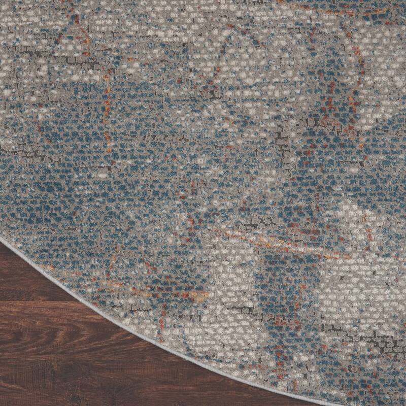Nourison Rustic Textures Abstract Contemporary Area Rug