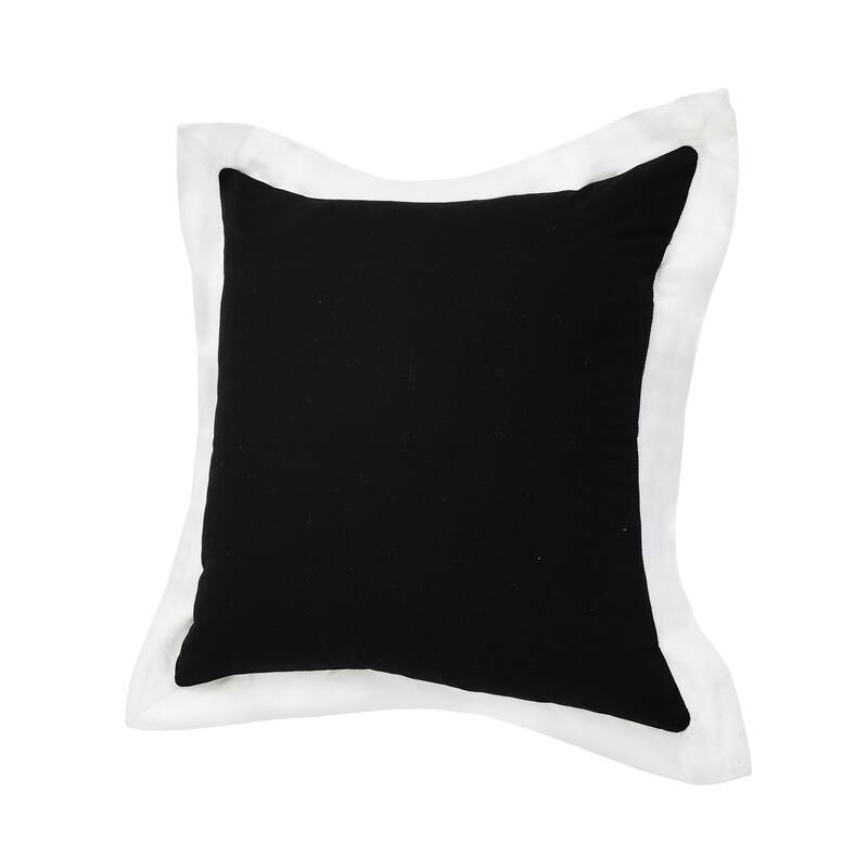 Sevita Nox Empire Bordered Throw Pillow