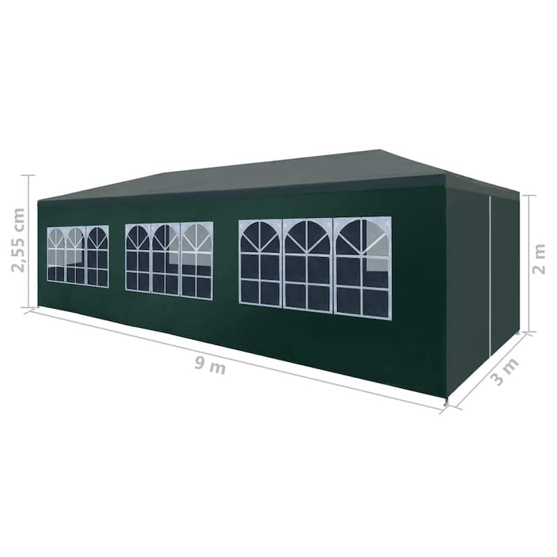 vidaXL Party Tent Outdoor Canopy Tent Patio Gazebo Marquee Beach Sunshade