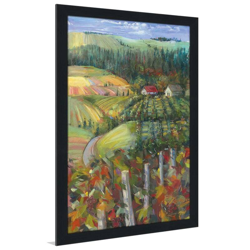 "Quiet Farm Field" by Carol Rowan Print on Acrylic.