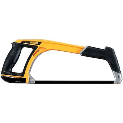 DeWalt 12 in. Carbon Steel Hacksaw Black/Yellow 1 pc.