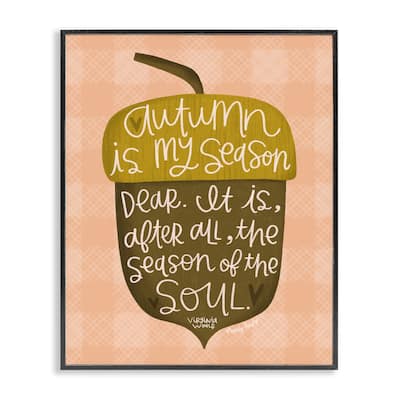 Stupell Autumn Season Of My Soul Framed Giclee Art Design By Mandy Ford Art + Illustration