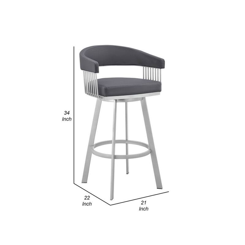 26 Inch Counter Stool - 34 H x 21 W x 22 L Inches