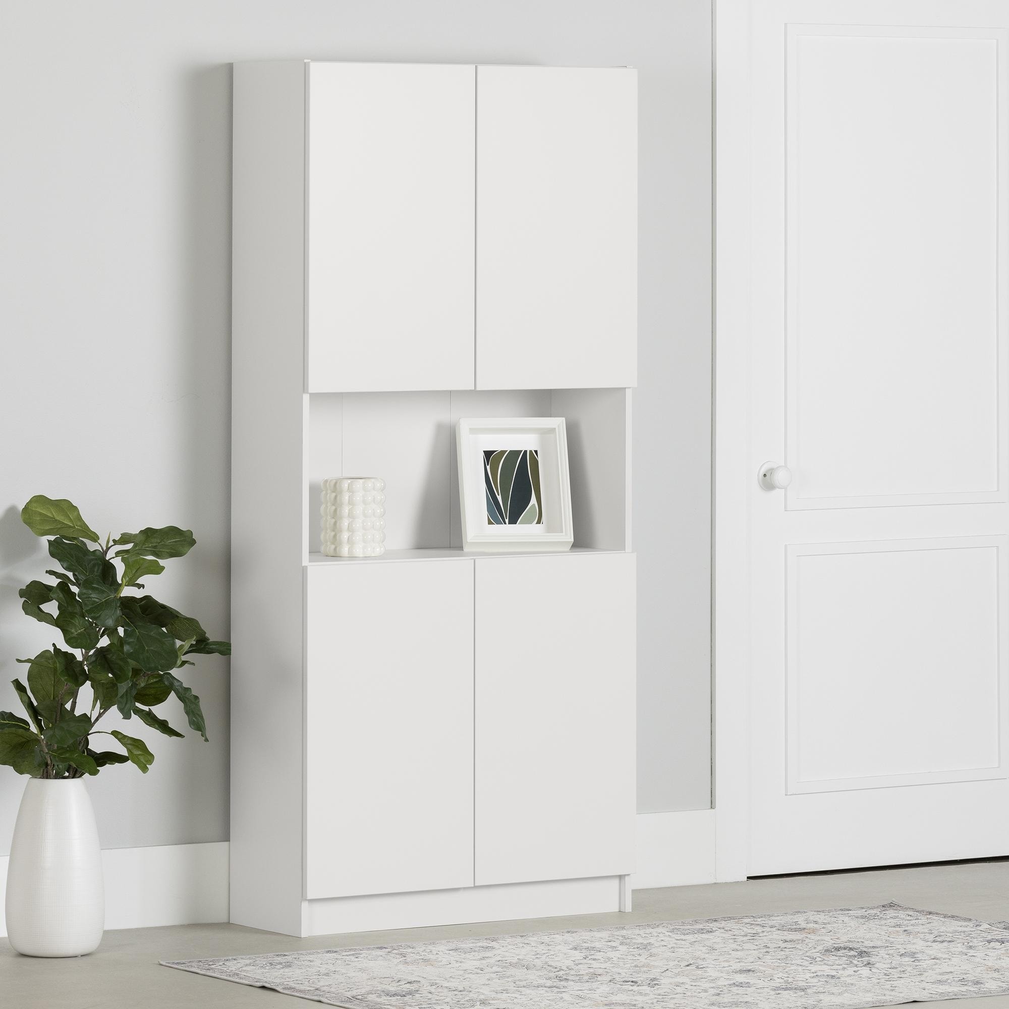 South Shore Liora 4-Door Bookcase
