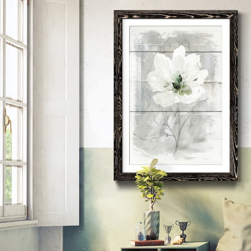Farmhouse Rose II-Premium Framed Print - Ready to Hang