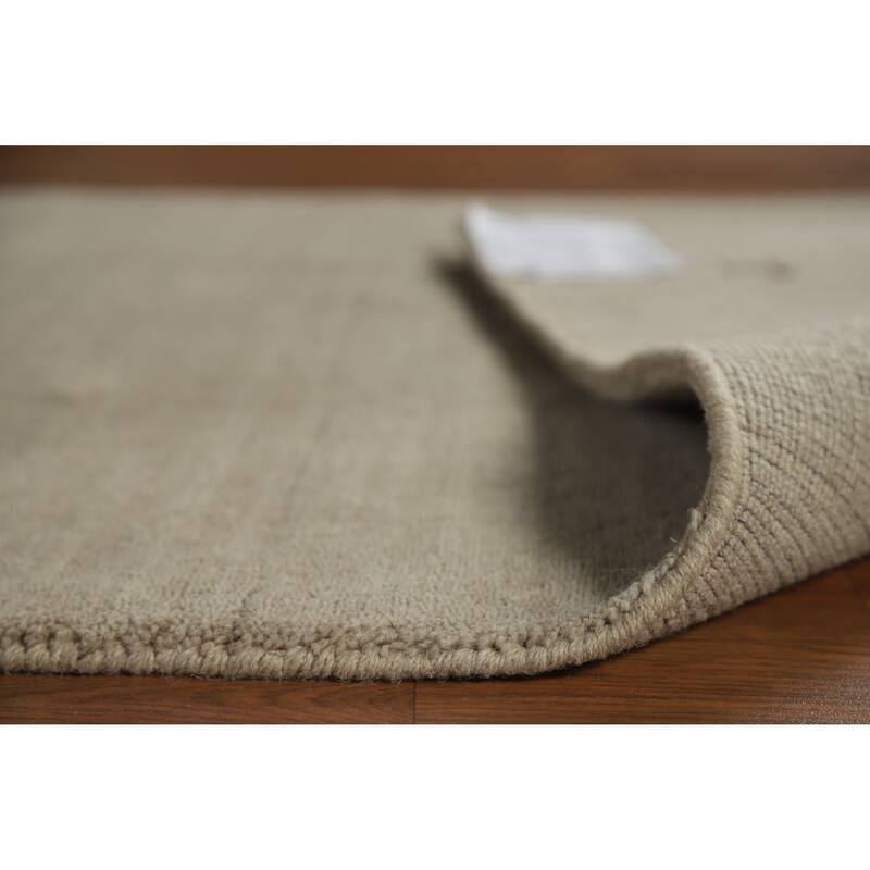 Gabbeh Indian Runner Rug Hand-Knotted Hallway Wool Carpet - 2'9" x 8'3"