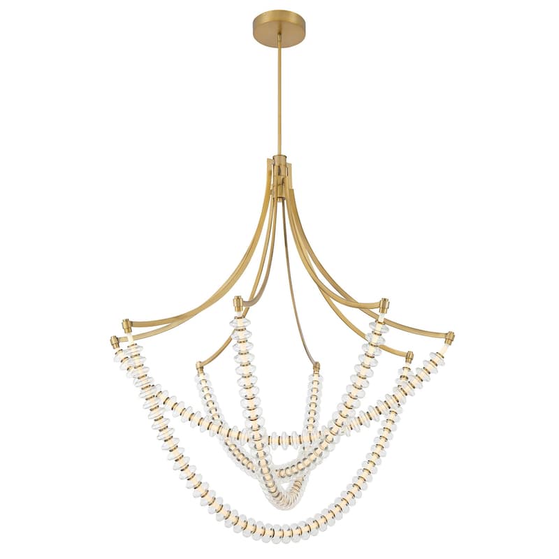 Minka Lavery 5648-L Pearl 50" Wide Abstract Chandelier