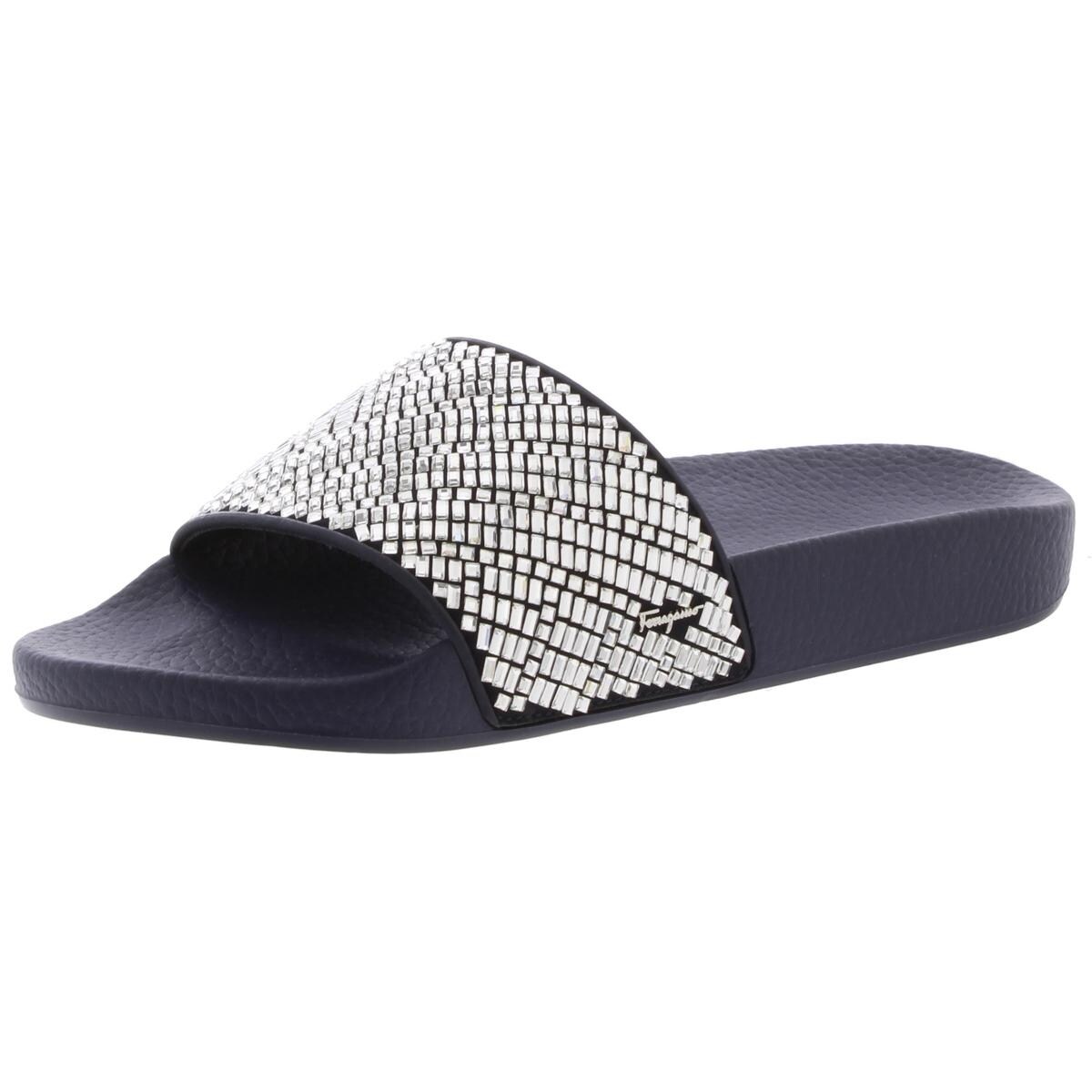 ferragamo women's pool slides