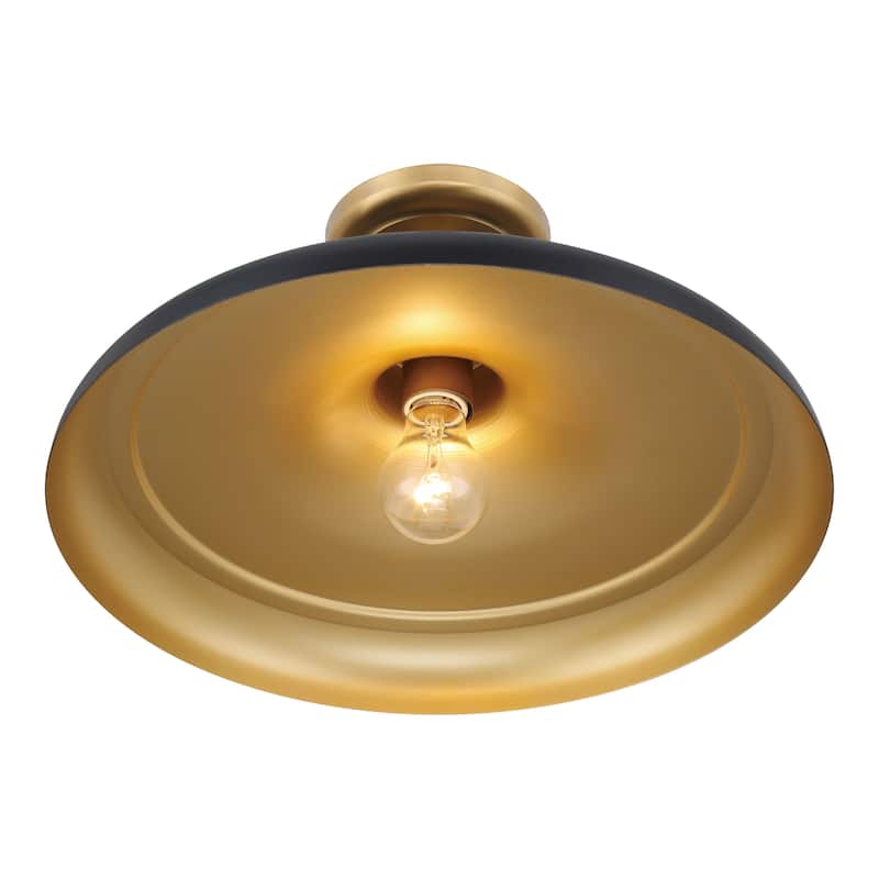 Minka Lavery 3936 Crowne 16" Wide Semi-Flush Ceiling Fixture