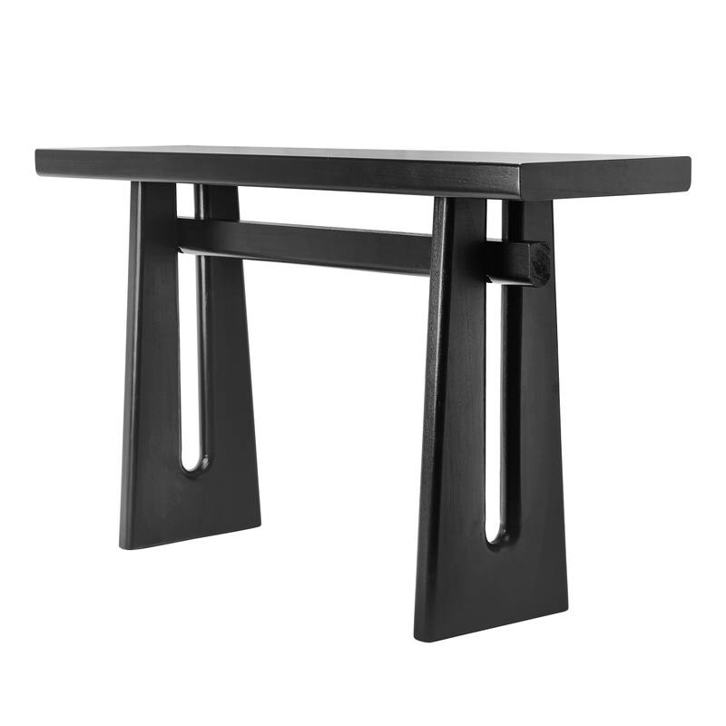 Mirod Elegant Console Table with Geometric Silhouette, Architectural Touch for Living Room, Entryway, Hallway
