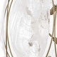 preview thumbnail 10 of 9, Uttermost Valencia 6 Light Glass Panel Pendant - 19"W x 19"D x 31"H