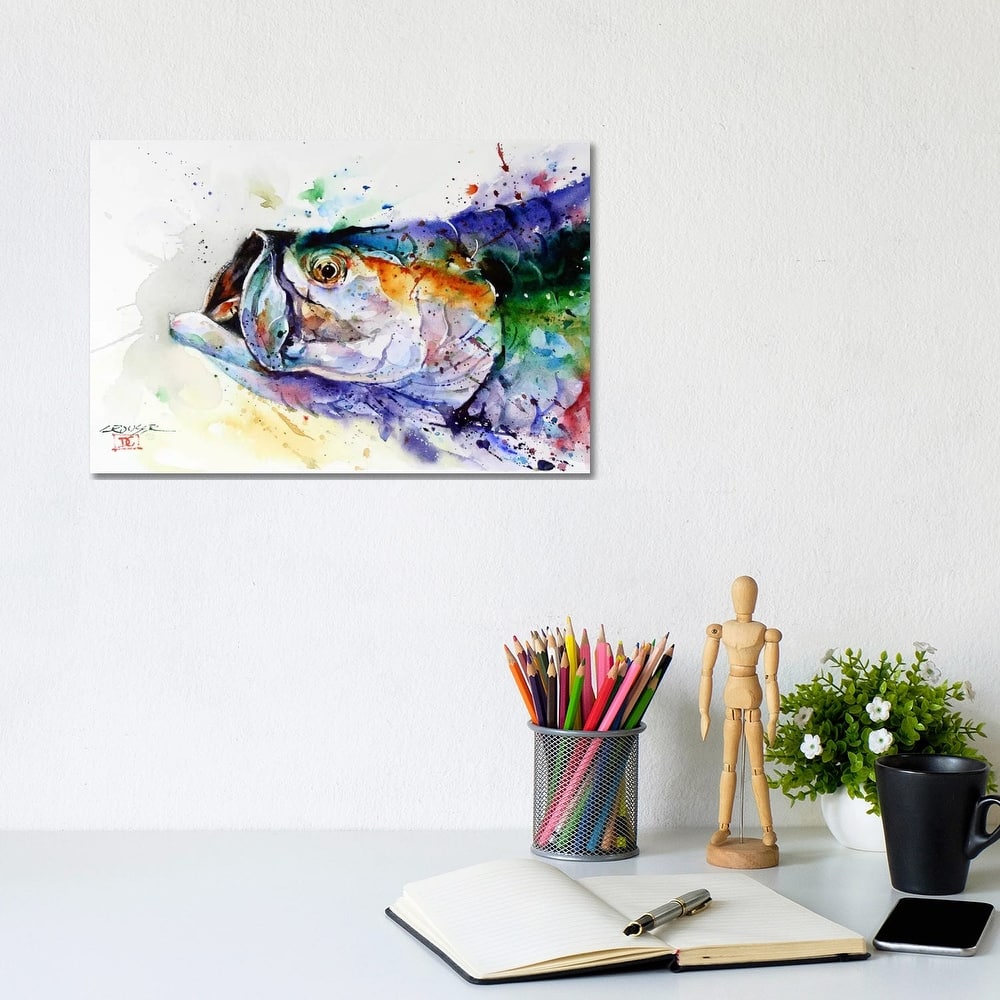 iCanvas "Fish" by Dean Crouser Canvas Print