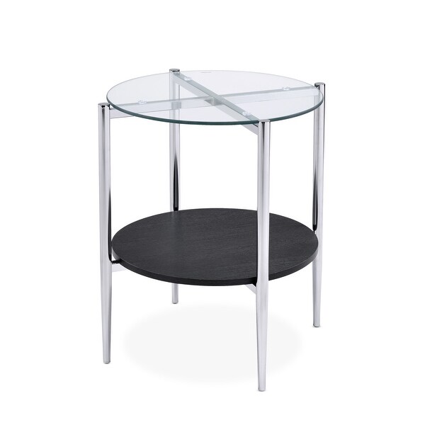 Porch & Den Bally Modern Mixed Media End Table. Opens flyout.