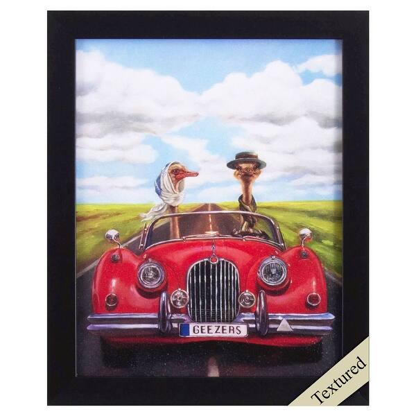Propac Images Geezers Textured Wall Art - Red - Bed Bath & Beyond ...