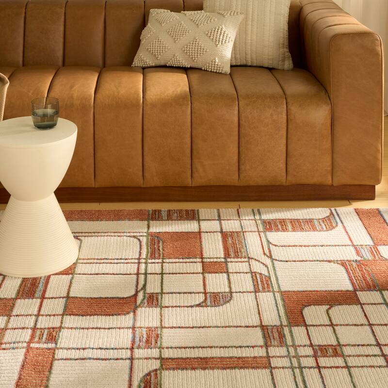 Nourison Nordic Indoor only Abstract Area Rug