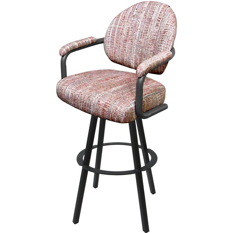 Swivel Metal Bar Stool M-70 on Warren Base