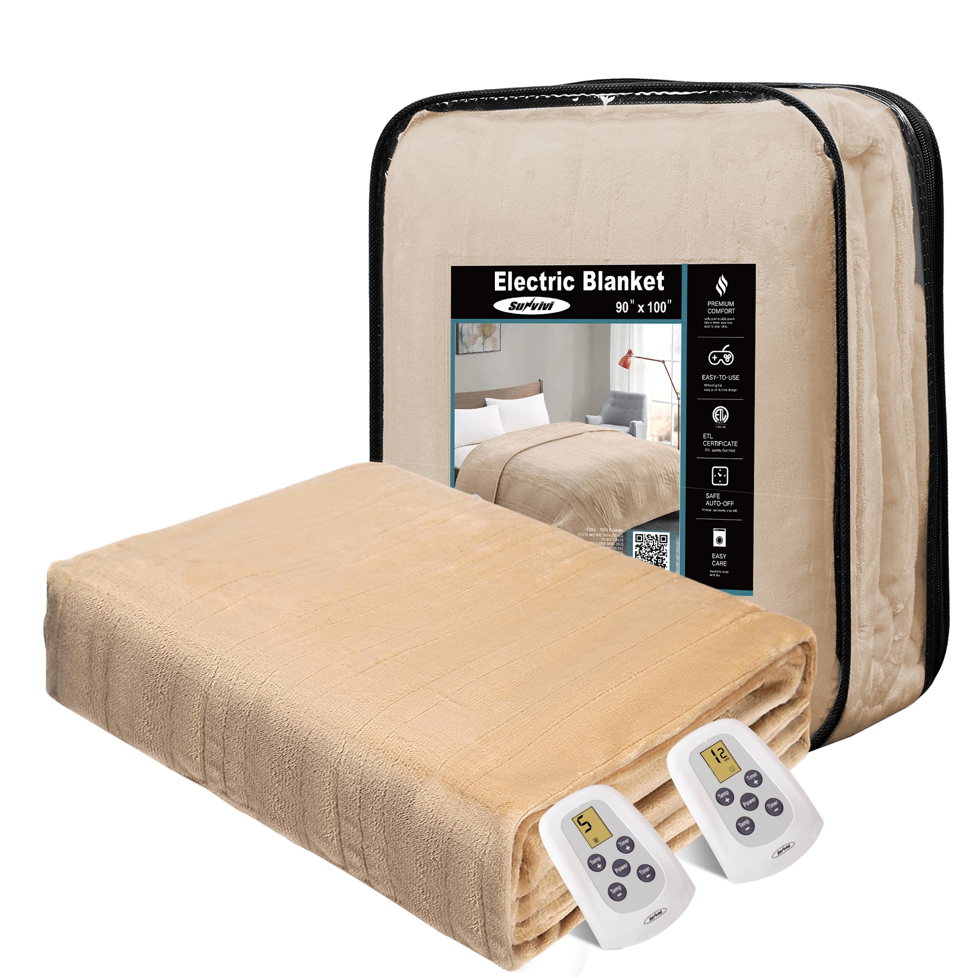Double bed hotsell double layer blanket