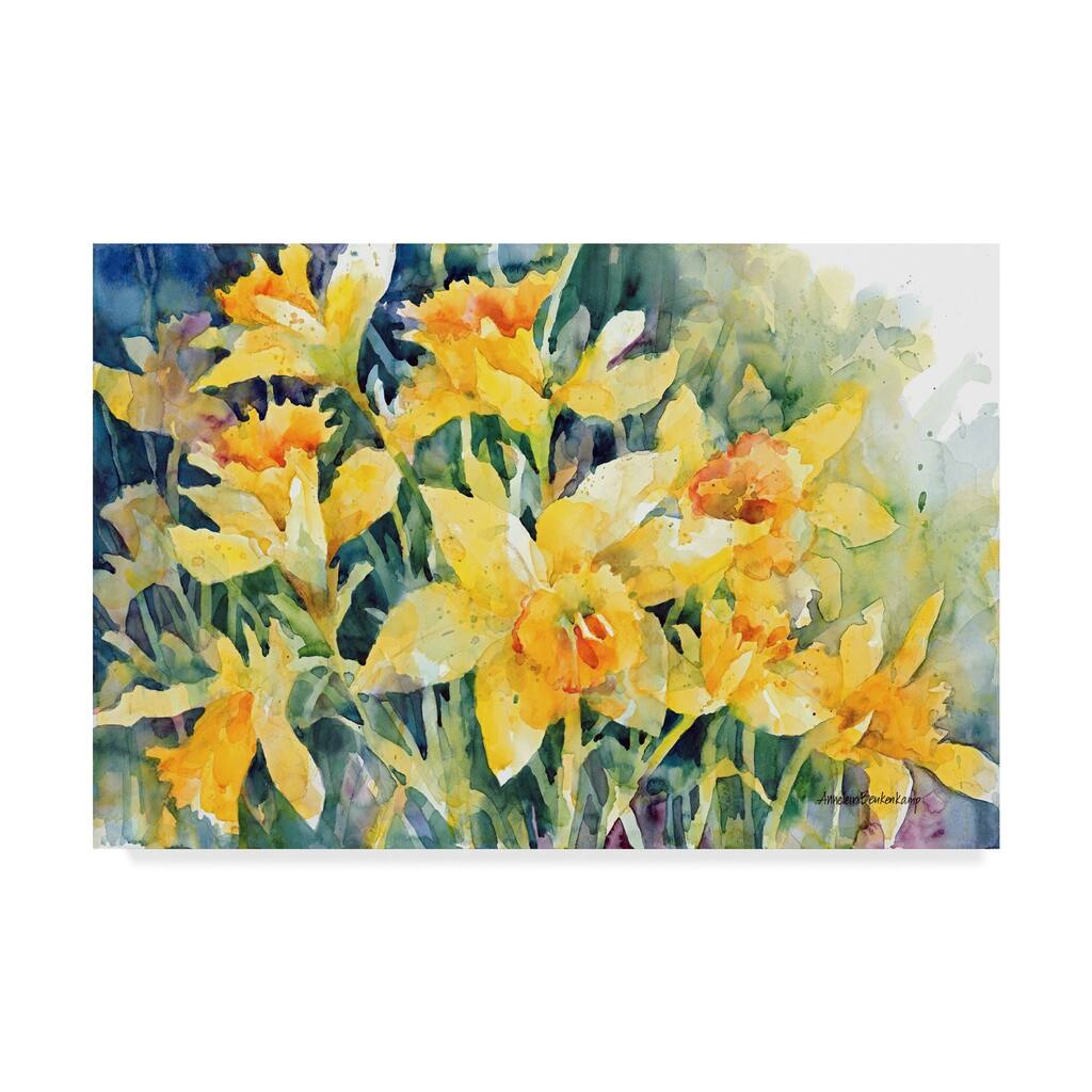 Annelein Beukenkamp 'Daffodil Party' Canvas Art