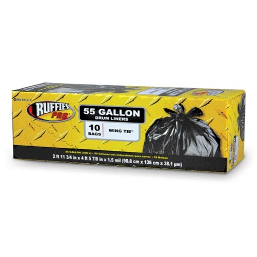 trash bags for 55 gallon drum