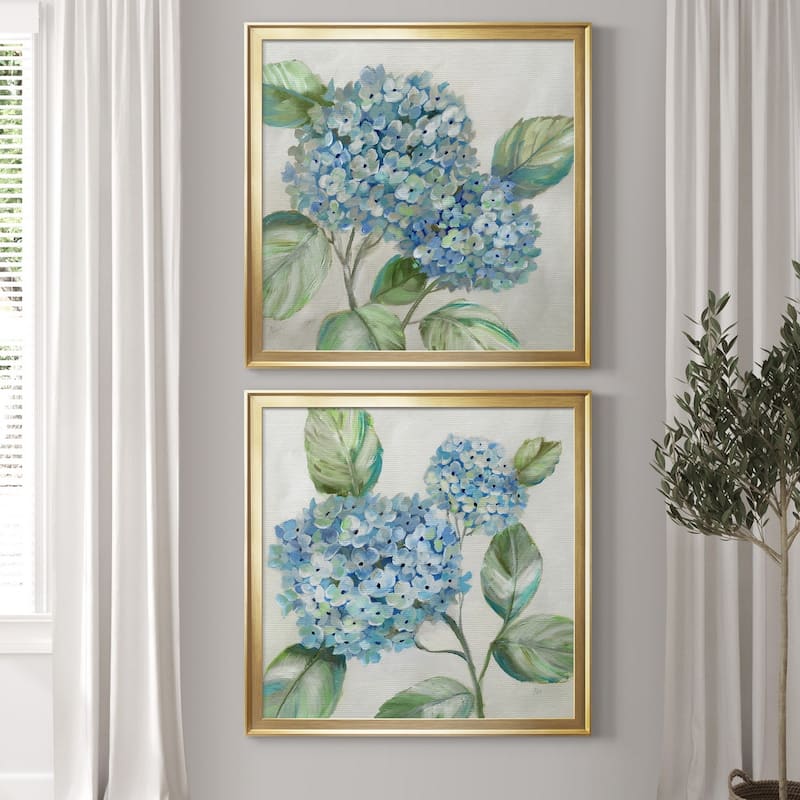 Hydrangea Beauty I Premium Framed Canvas - Ready to Hang