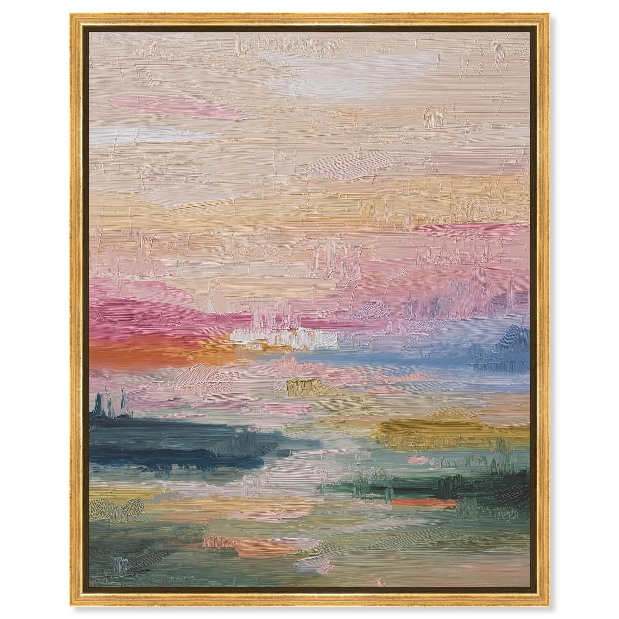 Evening Tones II Bedroom Canvas Print by Art Remedy