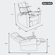 preview thumbnail 22 of 46, Power Motion Recliner with USB Charging Port