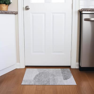 Machine Washable Indoor/ Outdoor Chantille Contemporary Modern Rug