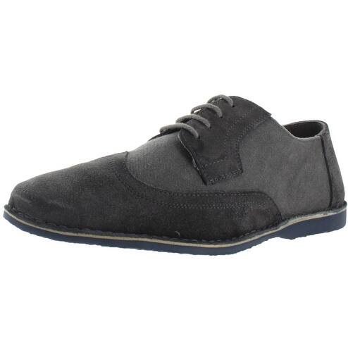 Shop Vito Rossi Men S Casual Lace Up Oxford Dress Shoes Leather
