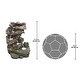 preview thumbnail 7 of 5, Design Toscano Mesquite Falls Illuminated Garden Fountain
