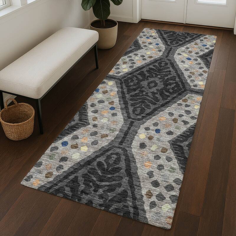 Machine Washable Indoor/ Outdoor Global Nipsey Chantille Rug