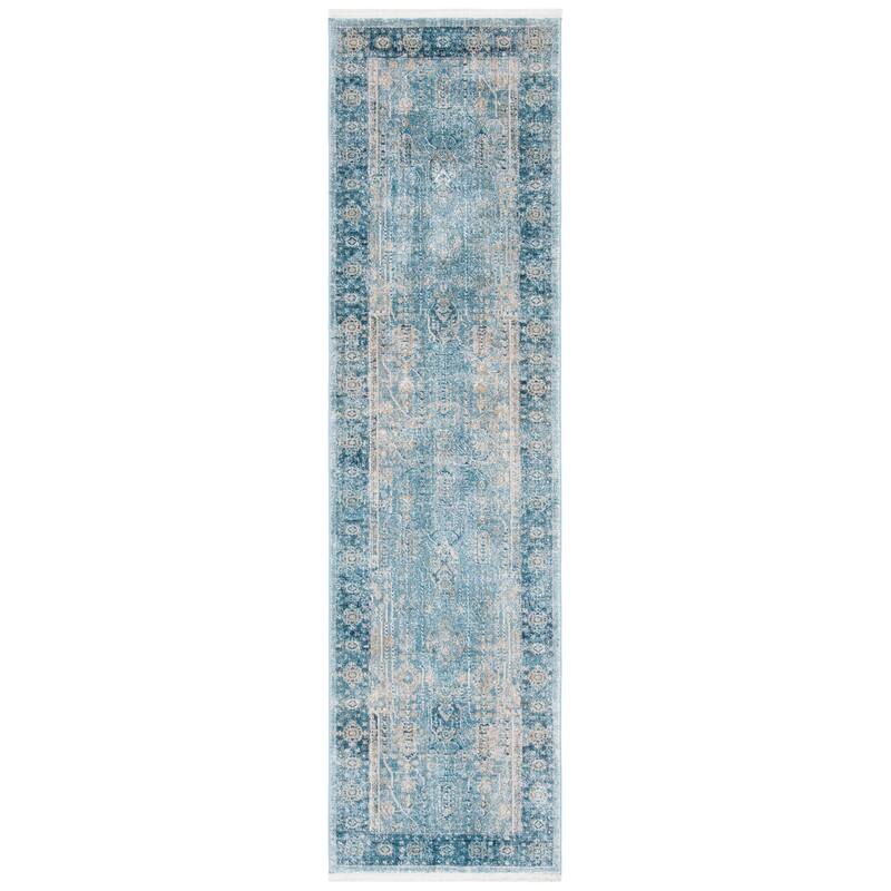 SAFAVIEH Victoria Almeda Traditional Oriental Rug - 2'2" x 4' - Blue/Ivory