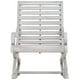 preview thumbnail 15 of 24, SAFAVIEH Outdoor Living Sonora Rocking Chair - 25"W x 36"D x 37"H